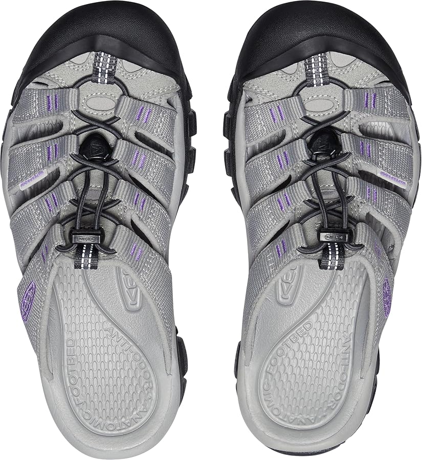 サンダル・ミュール KEEN KEEN X DEADDYE Newport Retro Women's Sandal Grey KNSO5E Women's Newport Retro x Dead Dye | Ddye17 | KEEN Footwear